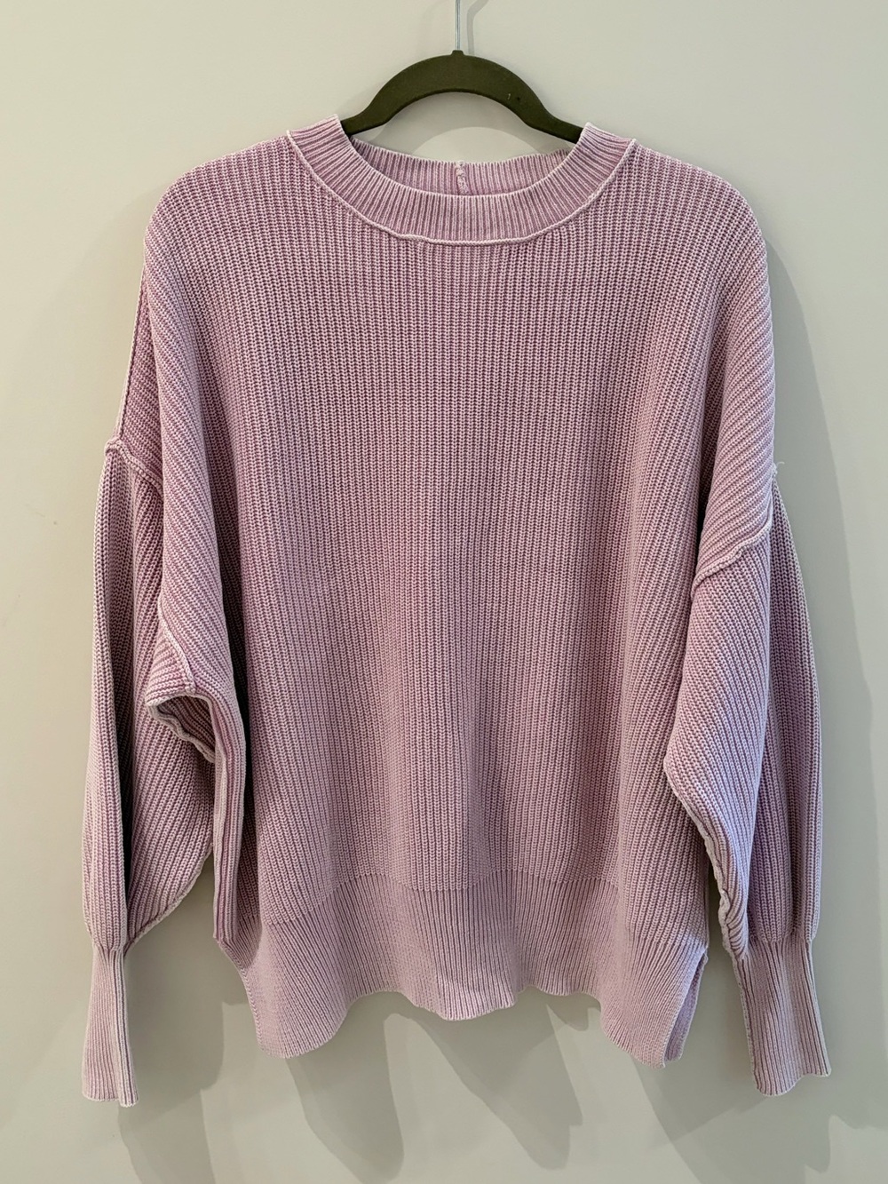 Aerie Beyond Sweater Purple